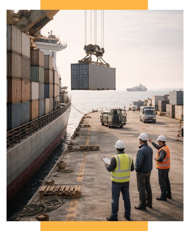 Морские перевозки грузов по миру от 45725 р. | СетСервис-Мнс