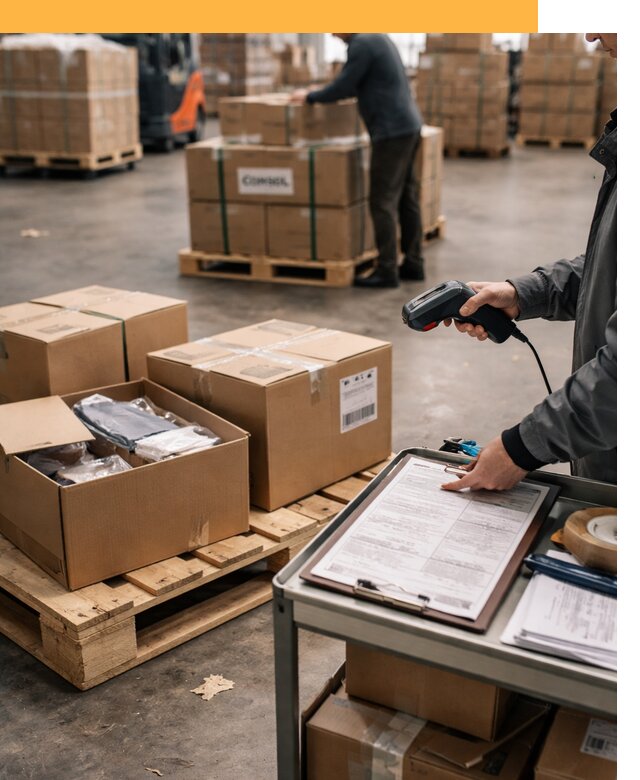 Сборные грузы из Китая: доставка, склад и таможня от 18290