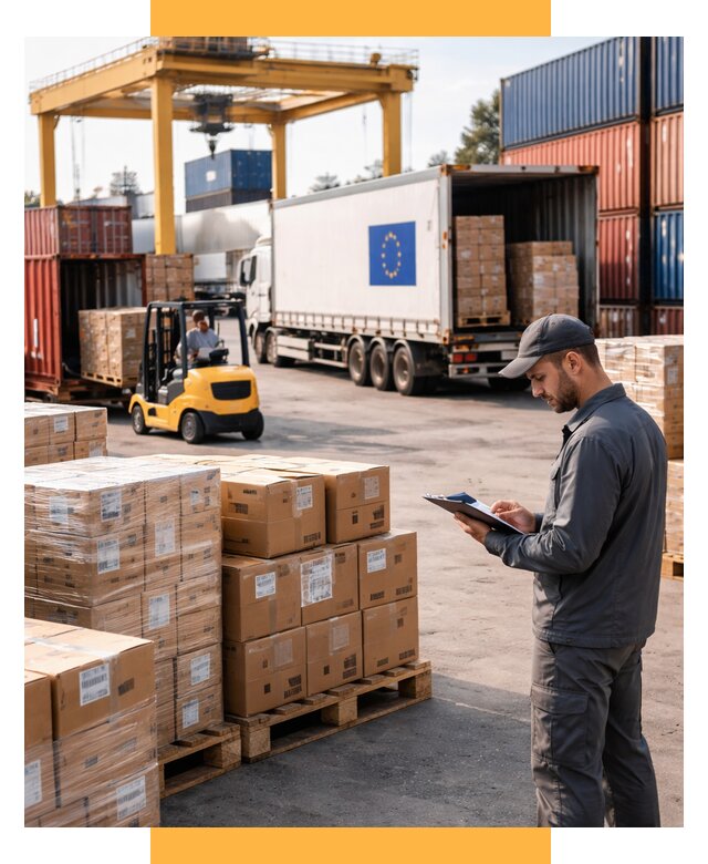 Доставка грузов из Европы от 12193 р., логистика СетСервис-Мнс