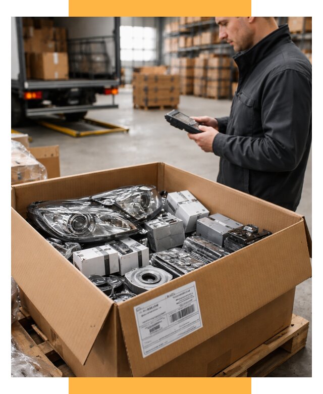 Доставка автозапчастей из Европы под ключ от 12701 р. | СетСервис-Мнс