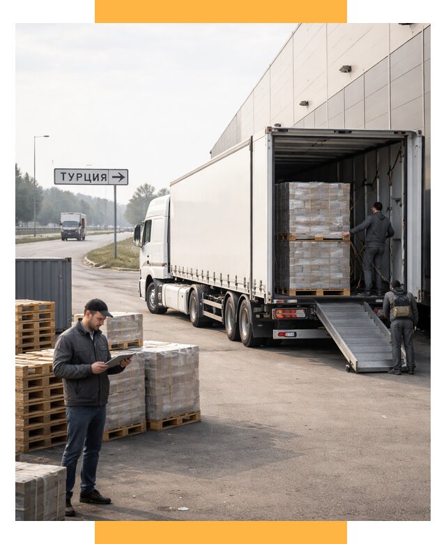 Автоперевозки и доставка фурой из Турции от 121932 р. | СетСервис-Мнс