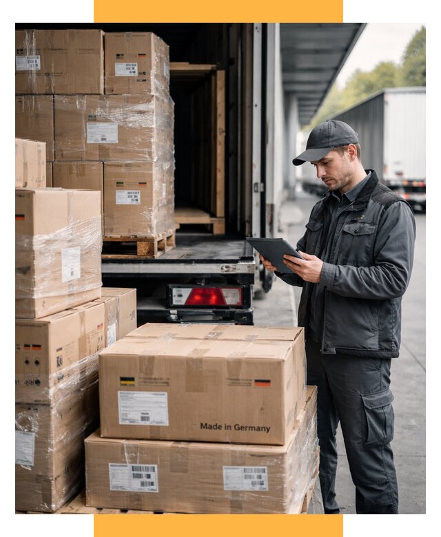 Доставка грузов из Германии от 45725 р. быстро - СетСервис-Мнс