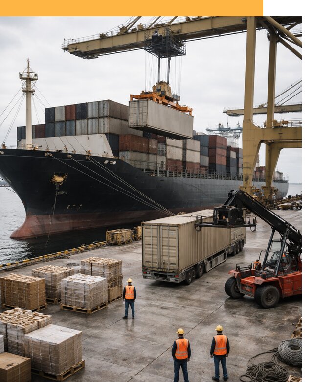 Морские перевозки из Индии: доставка FCL/LCL, таможня от 121932