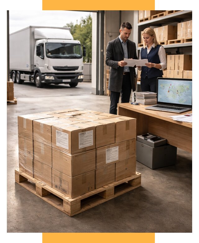 Доставка грузов в Европу от 7621 р. — логистика СетСервис-Мнс