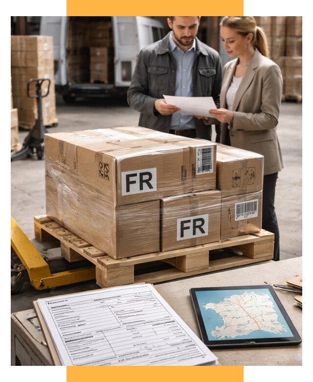 Доставка грузов в Францию от 25403 р., логистика СетСервис-Мнс