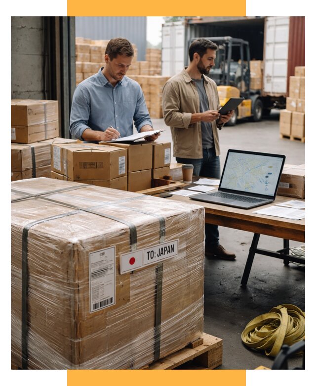 Доставка грузов в Японию от 25403 р., логистика СетСервис-Мнс