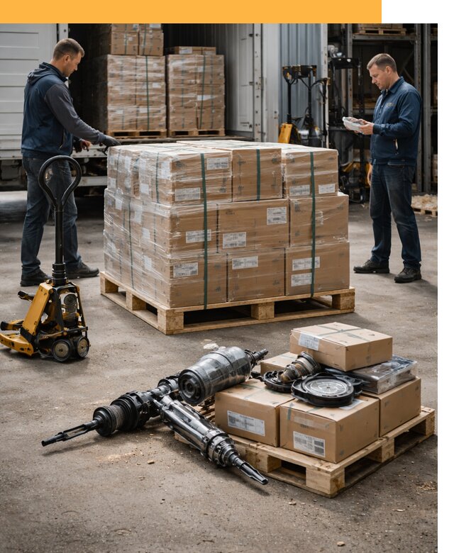 Международная перевозка автозапчастей по миру от 4572 руб