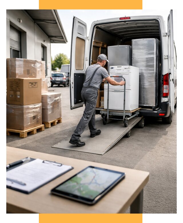 Перевозка бытовой техники от 6605 р. - логистика СетСервис-Мнс