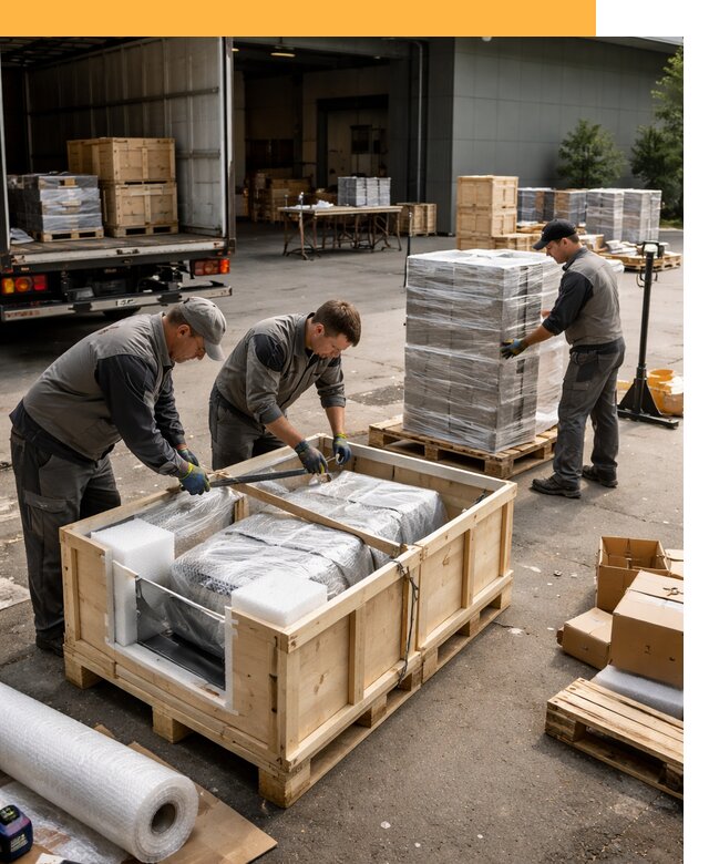 Перевозка выставочных грузов по миру от 25403 руб за м2 с таможней