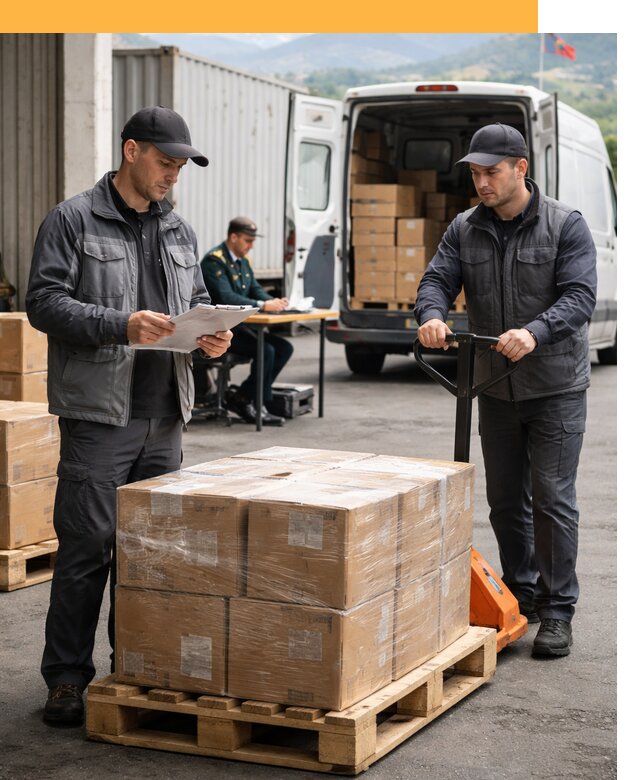 Доставка грузов через Армению, быстрая таможенная очистка от 25403