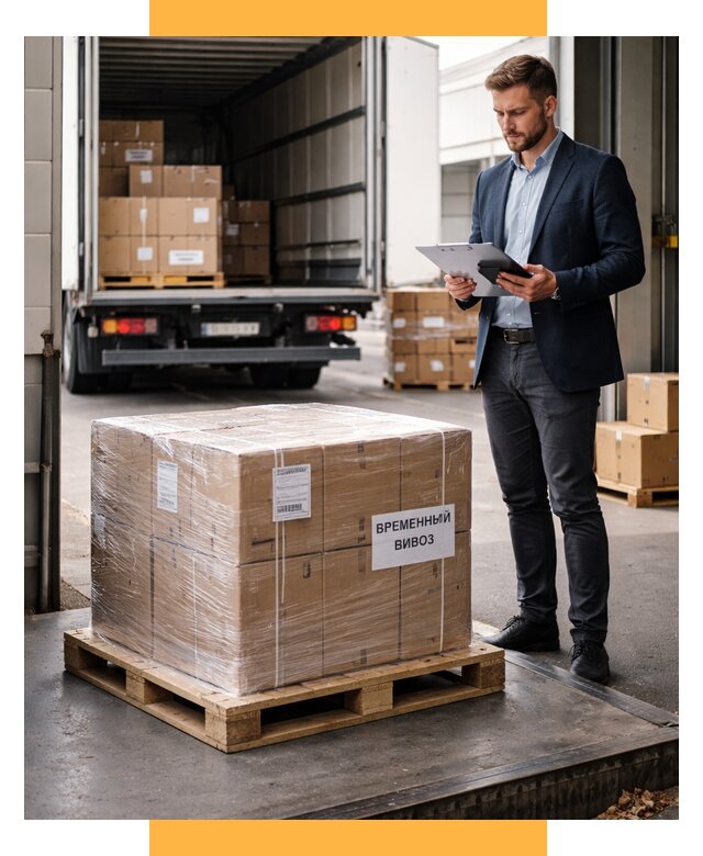 Временный вывоз товаров под ключ от 8129 р. | СетСервис-Мнс